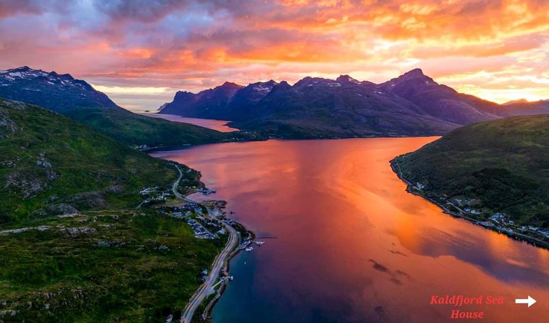 Kaldfjord Sea House Villa Тромсьо Екстериор снимка
