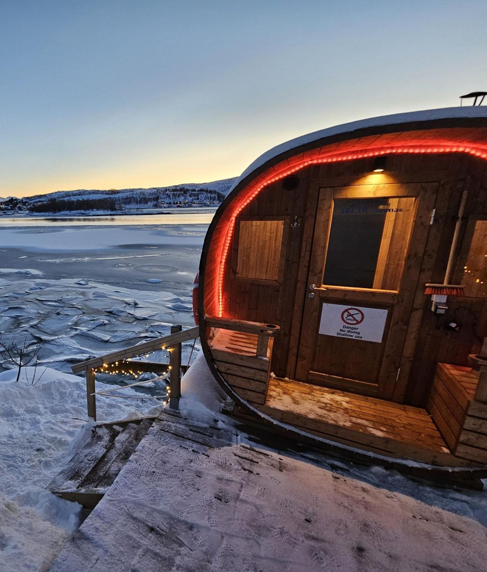 Kaldfjord Sea House Villa Тромсьо Екстериор снимка