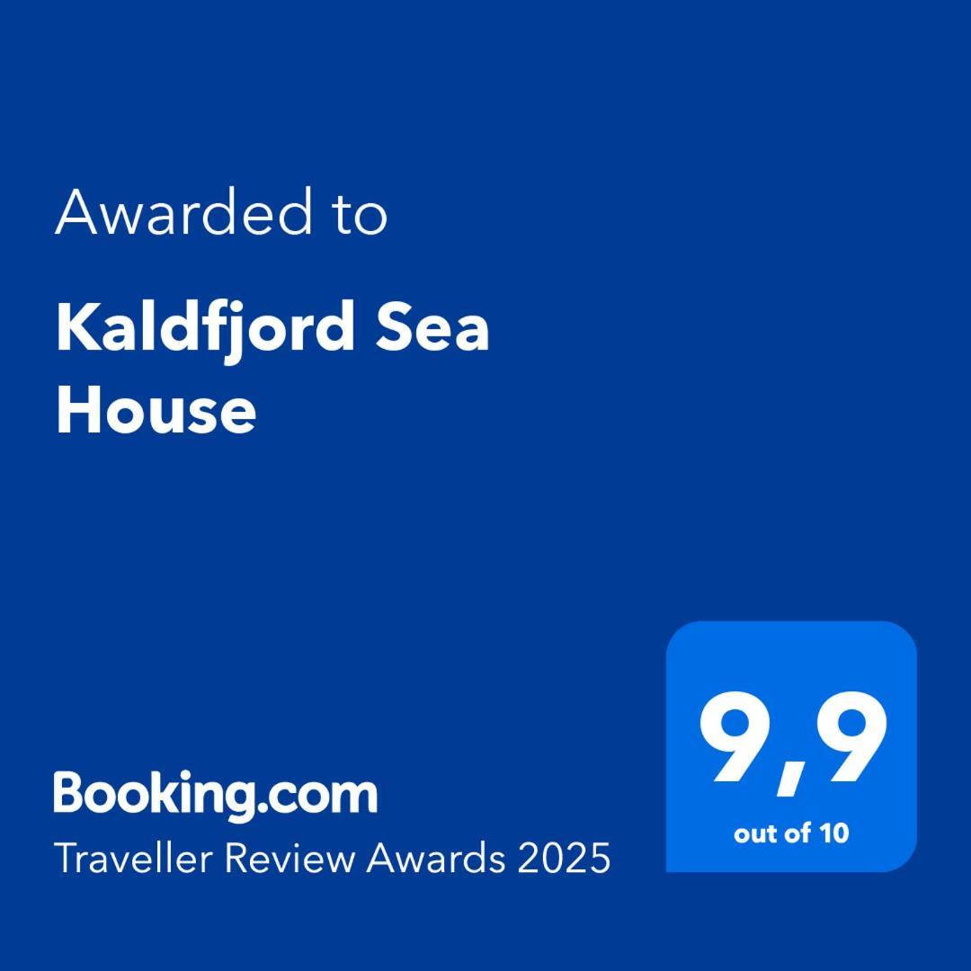 Kaldfjord Sea House Villa Тромсьо Екстериор снимка